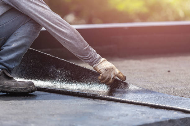 Professional Waterproofing technician working in Warren, MI